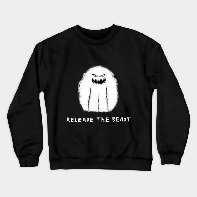 Release the Beast Crewneck Sweatshirt by justgeoffdavies